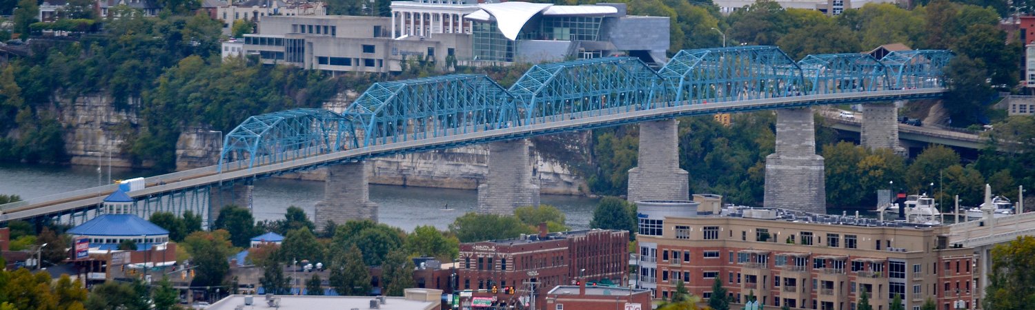 Walnut Street Bridtge in Chattanooga Slider