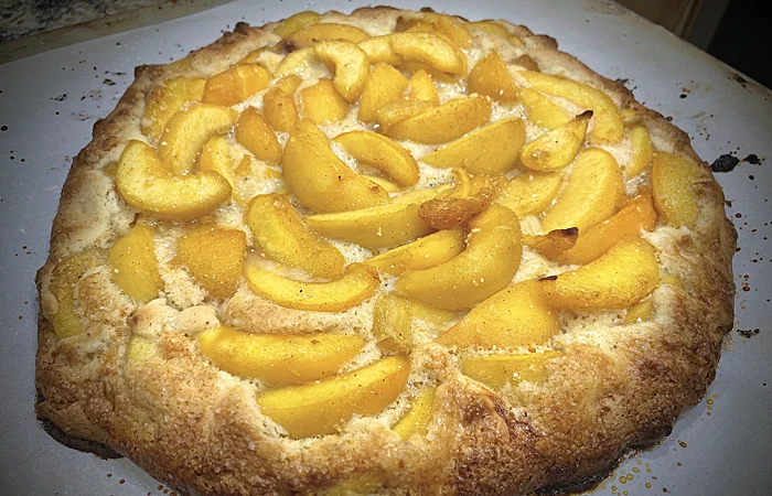 Whole Peach Galette