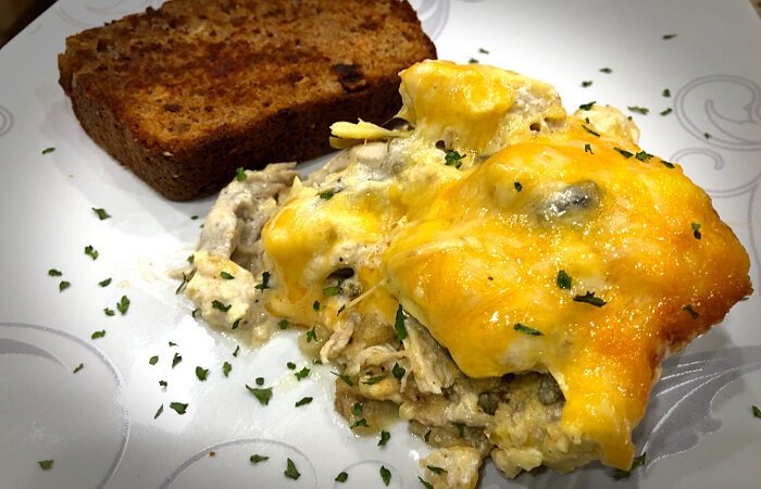 Casserole and Banana Bread