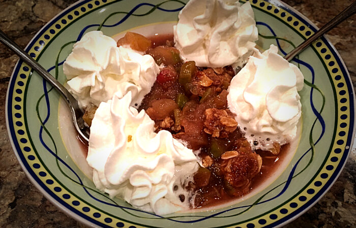 Apple Berry Cobbler