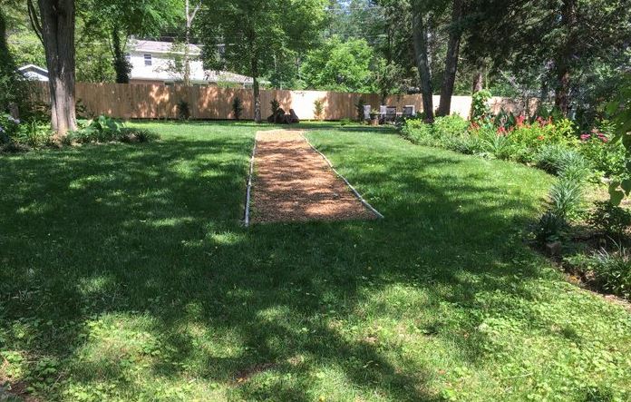 Gardens and event space at St Francis Cottage