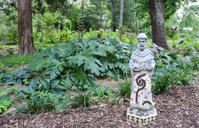 St Francis and the Bears Breach at St Francis Cottage