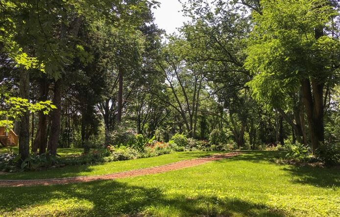 Event space and gardens at St Francis Cottage