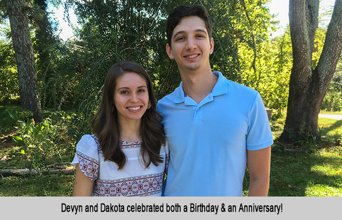 Devyn and Dakota  at St Francis Cottage